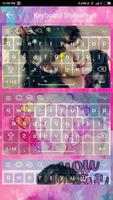 Keyboard tema BTS Affiche