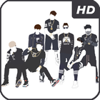 BTS Wallpaper HD icône