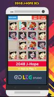 2048 BTS J Hope KPop Puzzle Game screenshot 1