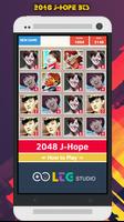 2048 BTS J Hope KPop Puzzle Game capture d'écran 2