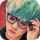 2048 BTS Suga KPop Puzzle Game ไอคอน