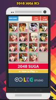 2048 BTS Suga KPop Puzzle Game syot layar 2