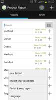 Product Report capture d'écran 2