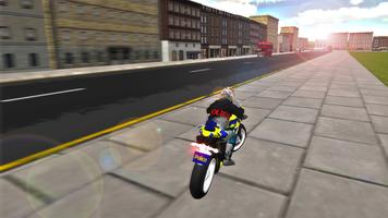 Police Motorbike Simulator Affiche
