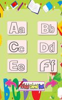 Poster ABC Alphabet Coloring Book