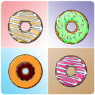 Super Donut Matching games icône