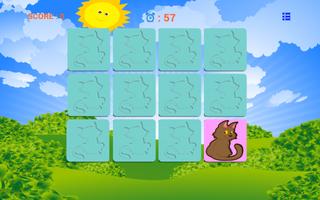 Kitten Memory Games Matching capture d'écran 2
