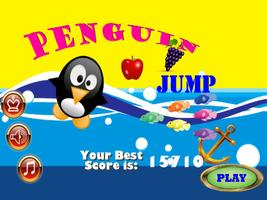 Penguin Happy Jump games Affiche