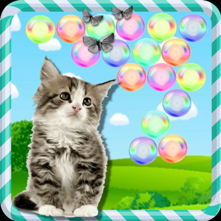 Кот бабл. Коты и пузыри. Кот с пузырем. Баблс с кошкой. Коты пузыри игра.