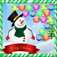 Snowman  Bubble shooter capture d'écran 1