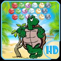 bubble turtle pop Affiche