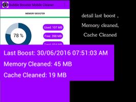 Bubble Booster Mobile Cleaner imagem de tela 1