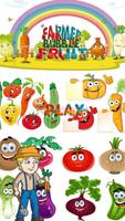 farmer Bubble Fruit poster