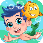 Bubble adventure gupy sea أيقونة