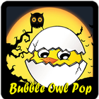 bubble owl pop icône