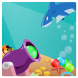 Shark Bubble vault shooter