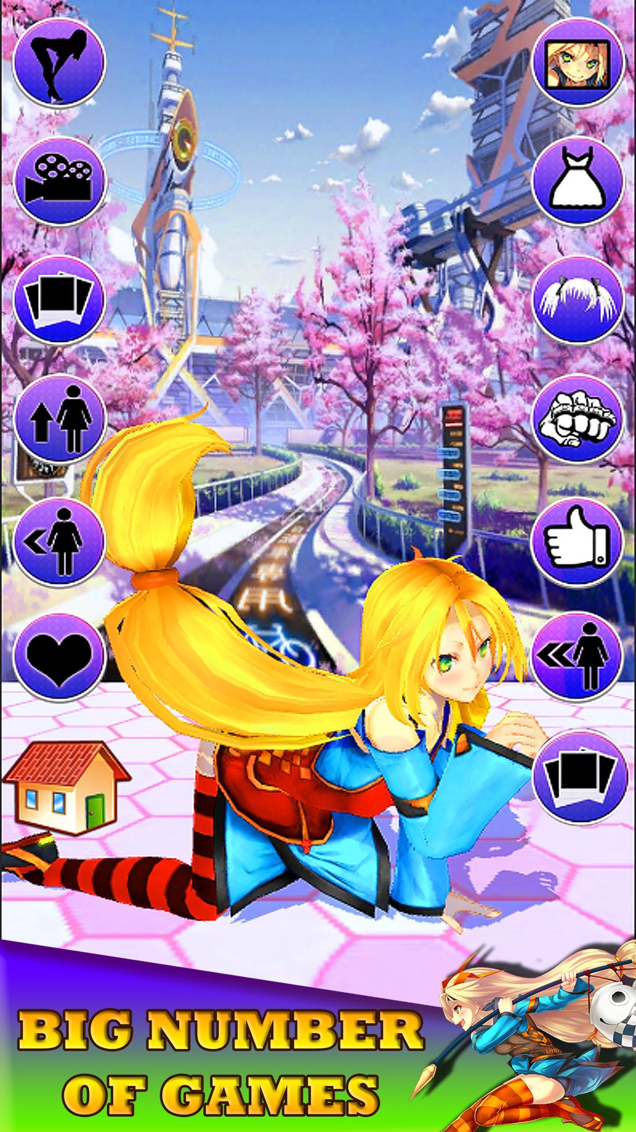 Virtual girlfriend 3D * anime for Android - APK Download