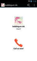 bubblegum ink Affiche