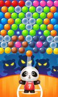 Panda Bubble Basketball Pop Affiche