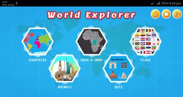 World Explorer Cartaz