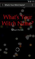 What's Your Witch Name? Affiche