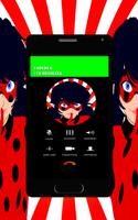Fake call Miraculous - Ladybug screenshot 1
