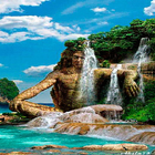 Buddha Waterfalls LWP icône