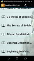 Buddhist Meditation Trainer 截图 2