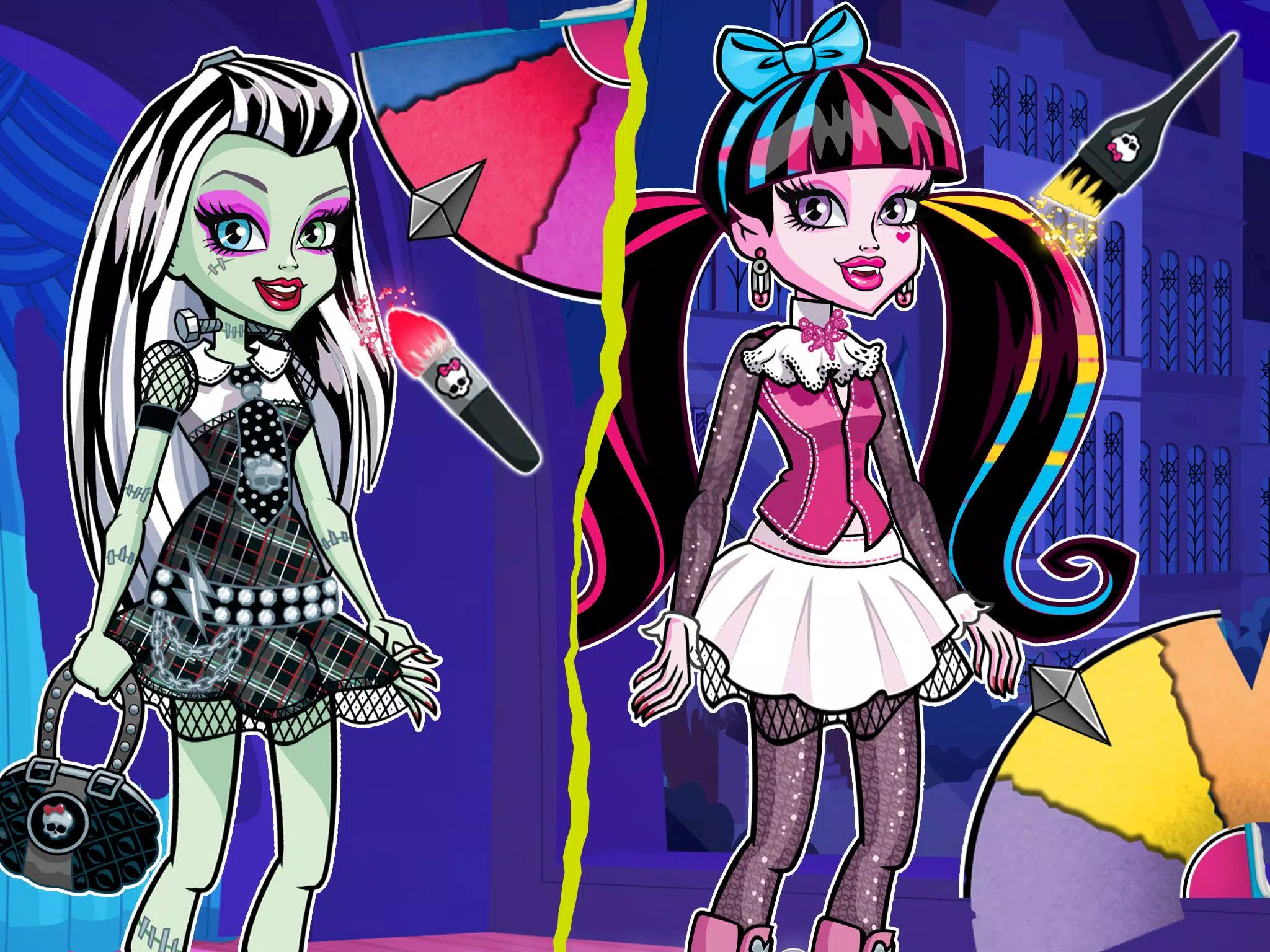 Jogue Monster High Salão De Beleza, um jogo de Monster high