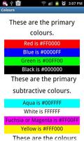 2 Schermata HTML Colour Codes