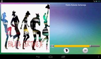 Rádio Balada Sertaneja capture d'écran 2