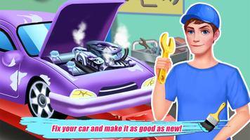 Car Salon - Free Kids Fix, Clean and Repair Games screenshot 2