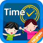 Time - Math 1st grade icône