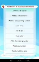 Addition - Math 1st grade تصوير الشاشة 1
