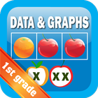 Data & Graphs - Math 1st grade icône