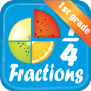 Fraction - Math 1st grade aplikacja