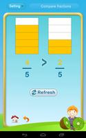 Fraction - Math 1st grade capture d'écran 1