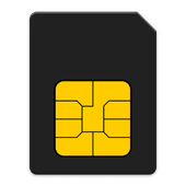 SIM-Karte und Telefonnummer Zeichen