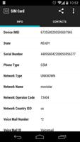 SIM, Contacts and Number Phone پوسٹر