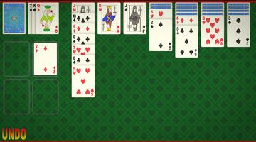 solitaire klondike الملصق