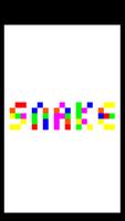 Poster Colorful Snake (snake game)