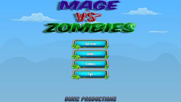 Mage Vs Zombies Affiche
