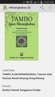 Buku Adat Minangkabau syot layar 2