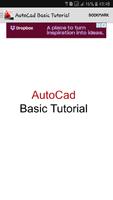 Book Basic Tutorial AutoCad পোস্টার