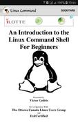Book Basic Linux Command Affiche