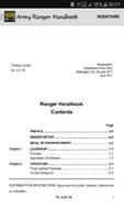 Free Army Ranger Handbook capture d'écran 1