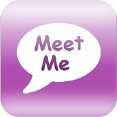 Messenger chat and MeetMe talk icon