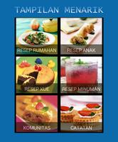 Buku Resep Masakan Lezat Plakat