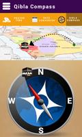 Qibla - GPS Compass &Namaz Time Poster