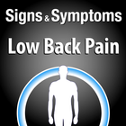 Signs & Symptoms Low Back Pain আইকন